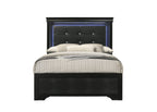 Arya Black LED Bed – product view 2