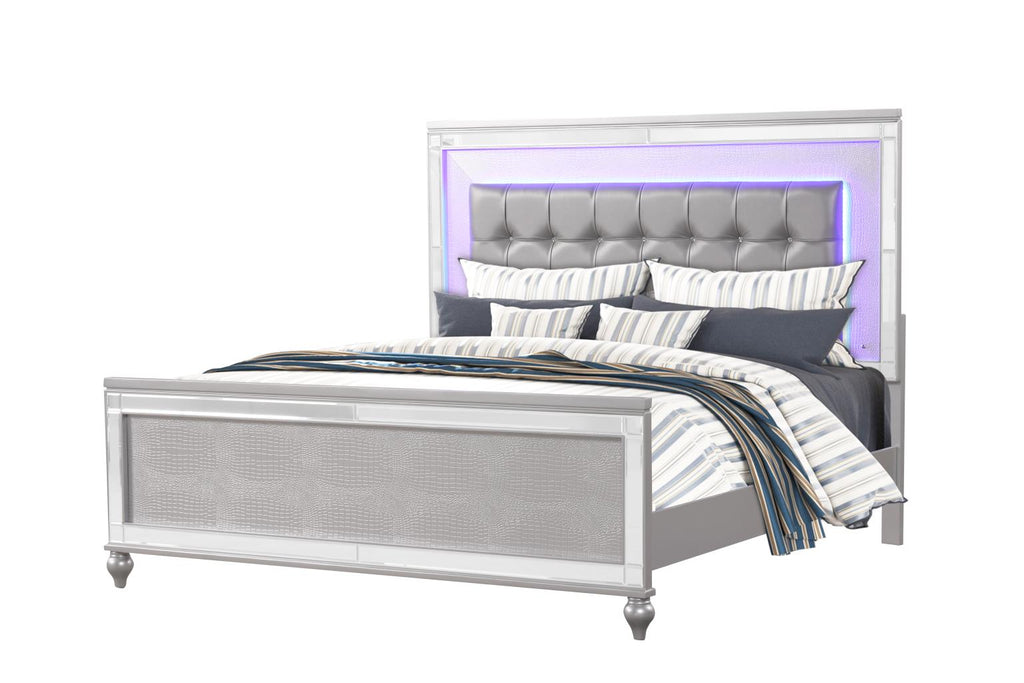 Emma Silver Bed – product view 2