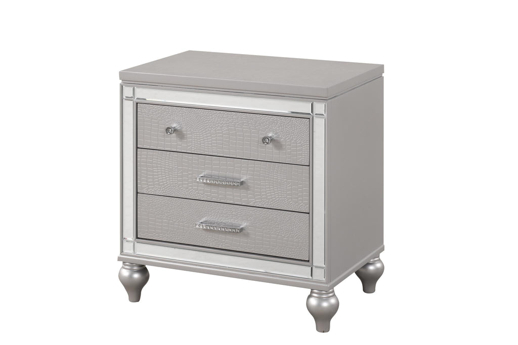 Emma Silver 6-Piece Bedroom Package