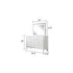 Emma White 6-Piece Bedroom Package