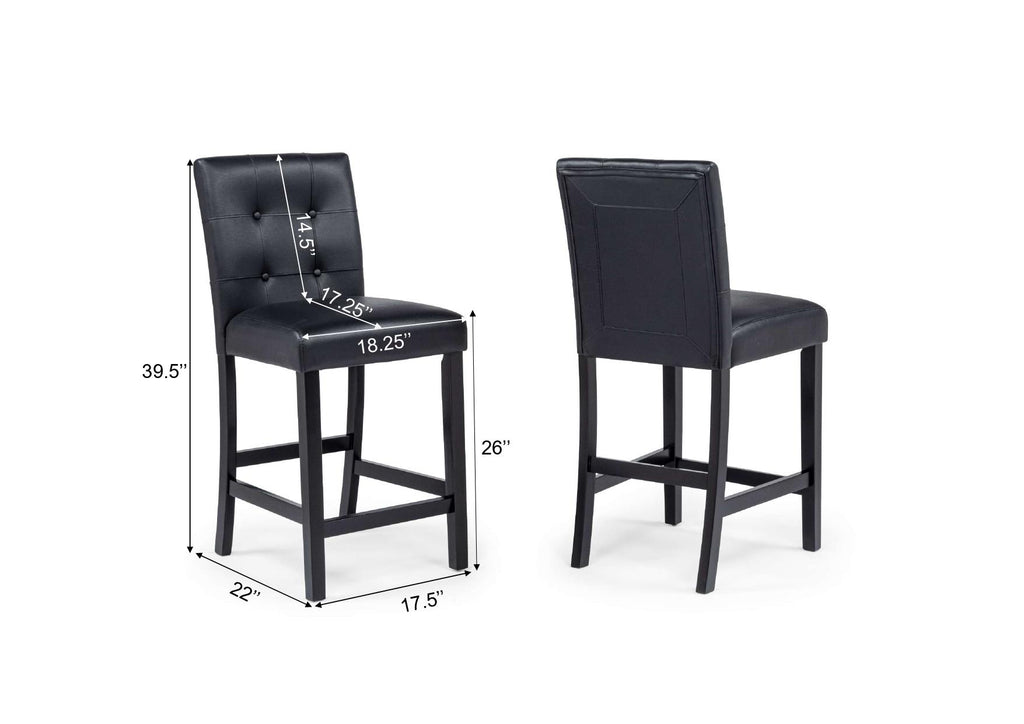 Darcy Counter Height 5-Piece Dining Set