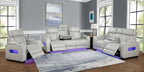 Polax Power Reclining Sofa & Loveseat Set
