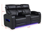 Polax Power Reclining Sofa & Loveseat Set