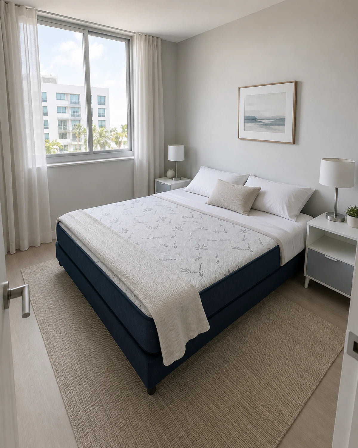 Comfortable mattress and bed